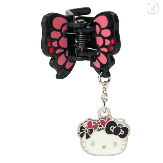 Japan Sanrio Original Mini Hair Clip Set - Hello Kitty : Butterfly Swaying Charm - 2