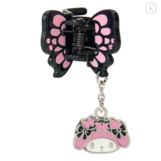 Japan Sanrio Original Mini Hair Clip Set - My Melody : Butterfly Swaying Charm - 2