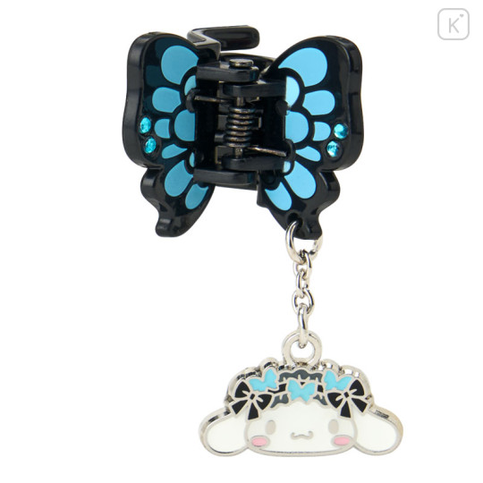 Japan Sanrio Original Mini Hair Clip Set - Cinnamoroll : Butterfly Swaying Charm - 2
