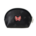 Japan Sanrio Original Round Cosmetic Pouch - Hello Kitty : Butterfly - 2