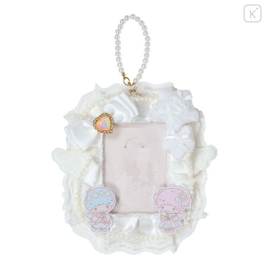 Japan Sanrio Original Trading Card Holder - Little Twin Stars : Enjoy Idol Pure White Angel - 1