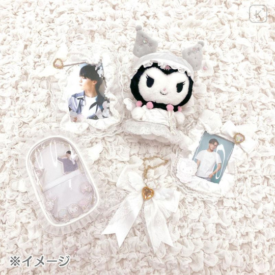 Japan Sanrio Original Trading Card Holder - Little Twin Stars : Enjoy Idol Pure White Angel - 5