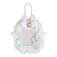 Japan Sanrio Original Trading Card Holder - Wish Me Mell : Enjoy Idol Pure White Angel