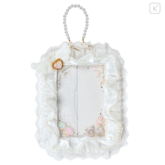 Japan Sanrio Original Trading Card Holder - Enjoy Idol Pure White Angel Characters - 1