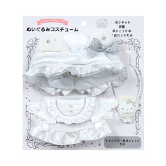 Japan Sanrio Original Plush Costume - Hello Kitty : Enjoy Idol Pure White Angel