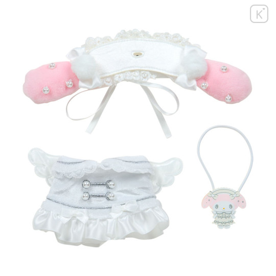 Japan Sanrio Original Plush Costume - My Melody : Enjoy Idol Pure White Angel - 2