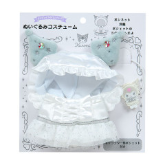 Japan Sanrio Original Plush Costume - Kuromi : Enjoy Idol Pure White Angel