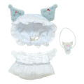 Japan Sanrio Original Plush Costume - Kuromi : Enjoy Idol Pure White Angel - 2