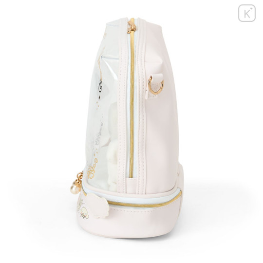 Japan Sanrio Original Plush Shoulder Bag - Enjoy Idol Pure White Angel Characters - 3