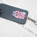 Japan Panchu Rabbit Smartphone Shoulder Strap - Opanchu Usagi Purple - 2