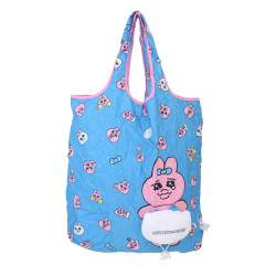 Japan Panchu Rabbit Eco Shopping Bag - Opanchu Usagi Blue