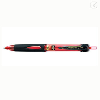 Japan Uni Power Tank Ballpoint Pen - 1mm Red - 1