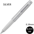 Japan Uni Zento Signature Gel Pen - 0.38mm Silver - 4