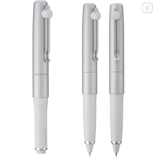 Japan Uni Zento Signature Gel Pen - 0.38mm Silver - 7