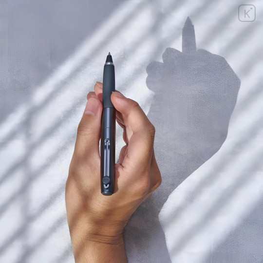 Japan Uni Zento Signature Gel Pen - 0.5mm Metallic Black - 2