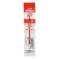 Japan Uni S-7L Ballpoint Pen Refill - 0.7mm Red