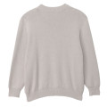 Japan Mofusand Crew Neck Sweater (M) - Cat Yarn Ball Grey - 6