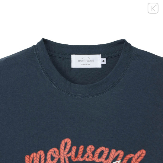 Japan Mofusand T-shirt (M) - Cat Yarn Ball Navy - 6