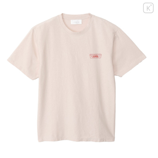 Japan Mofusand T-shirt (M) - Mofusand Diner Shake Stand Menu Cat - 4