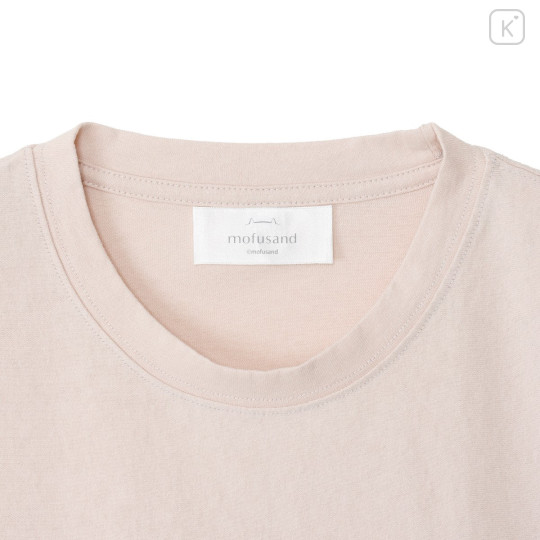 Japan Mofusand T-shirt (M) - Mofusand Diner Shake Stand Menu Cat - 5