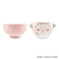 Japan Chiikawa Porcelain Rice Bowl & Melamine Soup Bowl Set - Chiikawa - 5