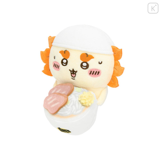 Japan Chiikawa Monitor Plush Toy - Shisa : Hook-and-loop Watching from Your Desktop Ramen Is Ready - 8