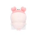 Japan Chiikawa Monitor Plush Toy - Furuhonya Kani-chan : Hook-and-loop Watching from Your Desktop Reading Book - 7