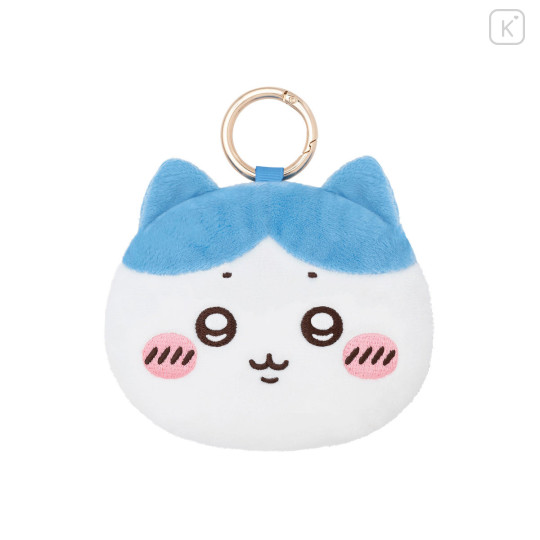 Japan Chiikawa Eco Shopping Bag & Mascot Pouch - Hachiware : Blue Purple - 5