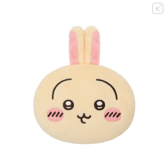 Japan Chiikawa Eco Shopping Bag & Mascot Pouch - Usagi : Sharp Yellow - 5