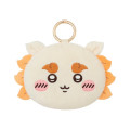 Japan Chiikawa Eco Shopping Bag & Mascot Pouch - Shisa : Orange - 5