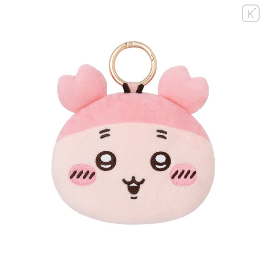 Japan Chiikawa Eco Shopping Bag & Mascot Pouch - Furuhonya Kani-chan : Light Blue - 5