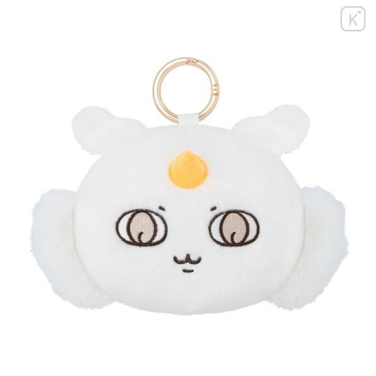 Japan Chiikawa Eco Shopping Bag & Mascot Pouch - Anoko Deep Green - 5