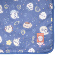 Japan Chiikawa Warm Large Blanket - Characters Constellation Navy - 5