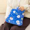 Japan Chiikawa 3way Warm Blanket - Characters Constellation Navy - 5