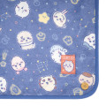 Japan Chiikawa 3way Warm Blanket - Characters Constellation Navy - 7
