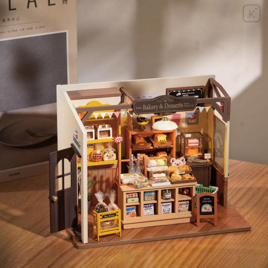 Japan DIY Miniature House Set - Forest Bakery Rolife - 4