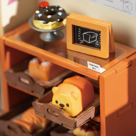 Japan DIY Miniature House Set - Forest Bakery Rolife - 7