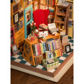 Japan DIY Miniature House Set - Art Book Store Rolife - 3