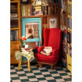 Japan DIY Miniature House Set - Art Book Store Rolife - 5