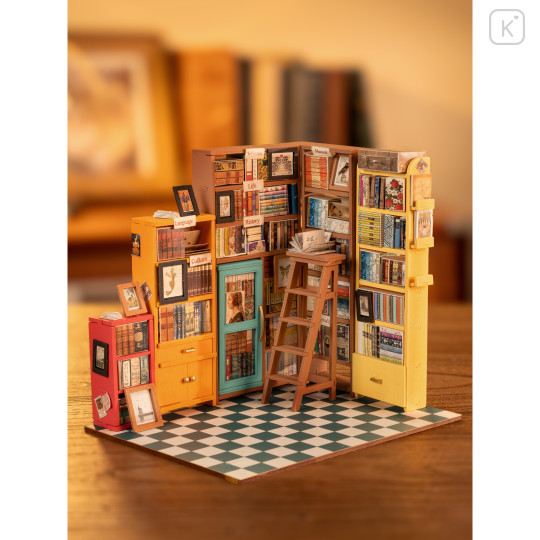 Japan DIY Miniature House Set - Art Book Store Rolife - 7