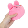 Japan Sanrio Face-shaped Pouch with Carabiner - My Melody : Y2K - 2