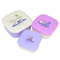 Japan Peanuts Nesting Food Storage Container Set - Snoopy & Woodstock : Relax Night - 1