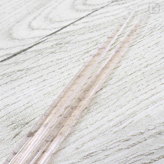 Japan Crayon Shin-chan Clear Chopsticks 23cm - Shinnosuke Nohara : Rabbit - 3