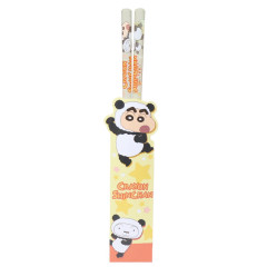 Japan Crayon Shin-chan Clear Chopsticks 23cm - Shinnosuke Nohara : Panda