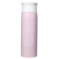 Japan Moomin Insulated Stainless Steel Water Bottle 500ml - Little My & Moomintroll : Pink - 1