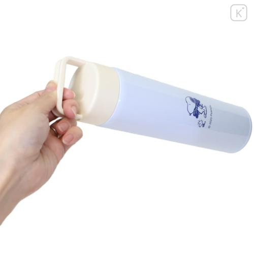 Japan Peanuts Insulated Stainless Steel Water Bottle 550ml - Snoopy : Light Blue Linus - 2
