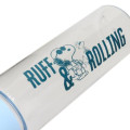 Japan Peanuts Reusable Clear Water Bottle 500ml - Snoopy & Woodstock : Light Blue Joe Cool - 4