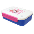 Japan Peanuts Bento Lunch Box 500ml - Snoopy : Winter Blue Pink - 2