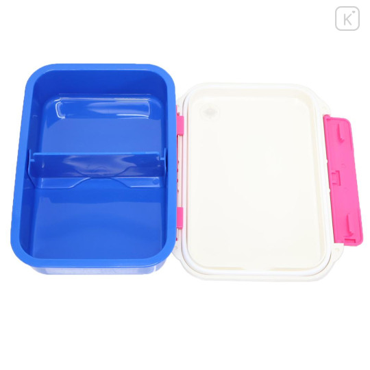 Japan Peanuts Bento Lunch Box 500ml - Snoopy : Winter Blue Pink - 3