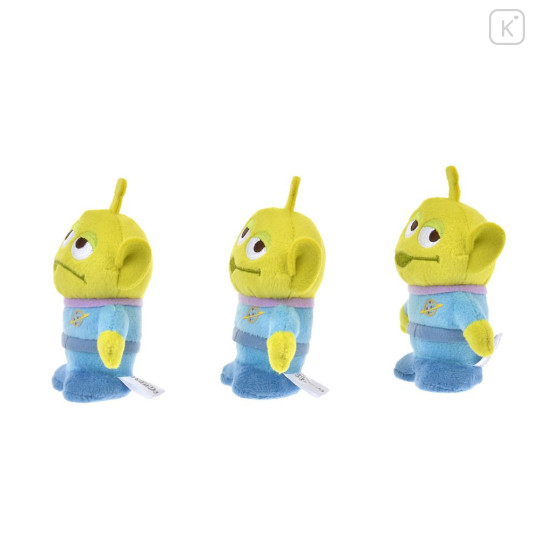 Japan Disney Store StanDs Plush Toy Set - Toy Story Little Green Men Aliens : Self-Standing - 6